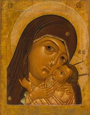 Икона Божией Матери «Корсунская». 17 век