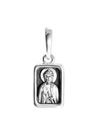 677 Образ «Святой благоверный князь Игорь», серебро 925 пробы