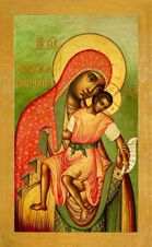 Икона Божией Матери "Киккская", 17 век