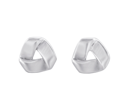 977 Серьги "Имеющий уши да слышит", серебро 925 пробы