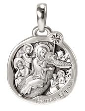 845 Подвеска "Рождество", серебро 925 пробы