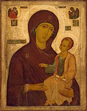 Икона Божией Матери «Одигитрия». 16 век