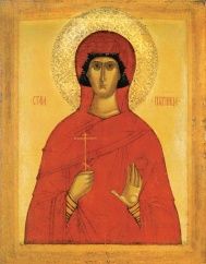 Икона. Святая Параскева Пятница. 16 век