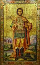 Икона. Святой великомученик Никита Воин. 19-20 вв