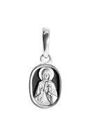 678 Образ «Святая мученица Ника», серебро 925 пробы