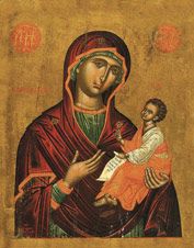 Икона Божией Матери «Одигитрия». 17 век