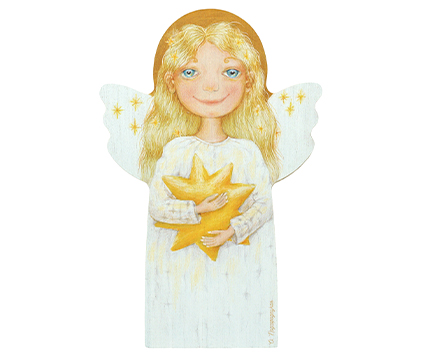 Фигурка - Ангел рождественский Евгения