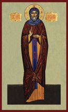 Икона. Святой Виталий Александрийский, 21 век